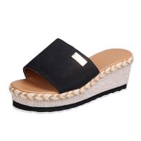 Zapatos de zapatilla con tacones de cuña a la moda de verano para mujer - details 1