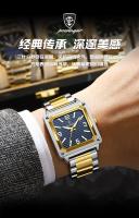 Reloj de hombre luminoso impermeable de marca suiza nuevo reloj de cuarzo de moda - details 5