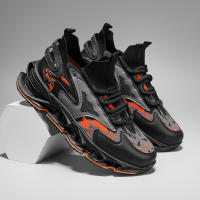 Zapatillas Deportivas de Malla para Hombres Primavera 2025 Marca de Moda Gruesa Suela Absorbente de Choques - details 3