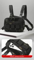Chaleco táctico de pecho Mochila EDC Bolsa de aparejo frontal Rinonera para acampar al aire libre - details 6