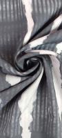Mono holgado estampado con cordones y cuello en V para mujer, moda de talla grande, 2025 - details 8