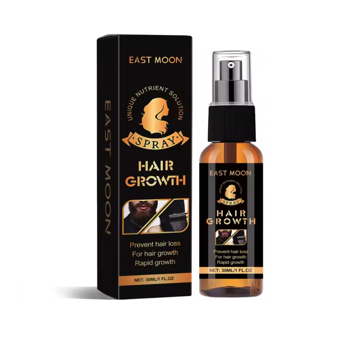 EAST MOON Cabello denso para controlar la grasa, hidratar, suavizar, proteger el cuero cabelludo, cabello grueso y fuerte, spray no graso - 1