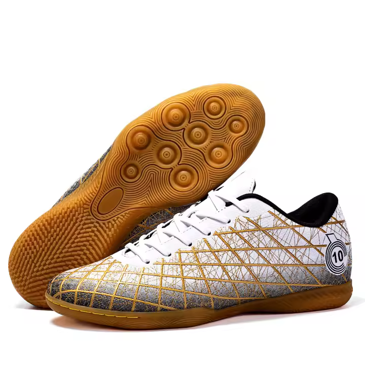 Suela de tendón de vaca masculino y femenino estudiantes zapatos de juego adulto césped zapatos de fútbol - 1