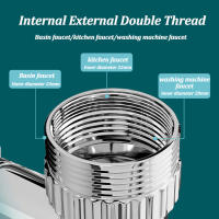 Grifo de Metal escalable de 1440 ° para cocina, aireador a prueba de salpicaduras, boquilla de filtro, extensor de agua para ahorro de agua - details 3