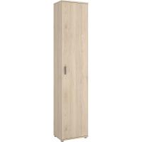 Armario Multiusos 1 Puerta, Madera de ingeniería, Blanco, 39x190x35cm - details 9