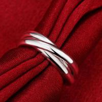 Andara Anillo de Plata Esterlina  Diseño de Tres Circuitos Ideal para Mujeres - details 7