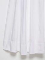 Elegante Vestido Midi Blanco sin Mangas Verano 2025 Moda Pura y Estilizada con Lazos - details 7