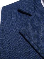 Chaleco elegante en espiga para hombre, para banquetes de negocios y bodas, chaleco informal elegante y cómodo para hombre - details 10