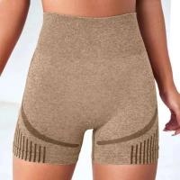 Shorts de Yoga de Cintura Alta para Mujeres Ouwu Ropa Deportiva de Gimnasio sin Costuras para Mejorar la Pelvis y Correr - details 3