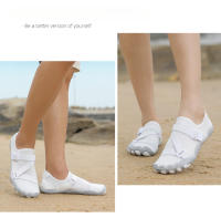 Al aire libre creek zapatos de cinco dedos de las mujeres zapatos de natación de secado rápido zapatos suaves de playa anfibios de los hombres anti-corte zapatos de buceo - details 1