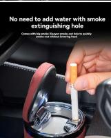 Ante nuevo con luz LED de rayos azules, Cenicero de cerámica creativo, soporte para cigarrillos, accesorios para todos los modelos de coches - details 8