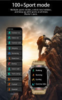 Reloj inteligente militar para hombre, pulsera con seguimiento GPS, Bluetooth, llamadas, batería de 2024 Mah, brújula, iluminación LED, novedad de 600 - details 11