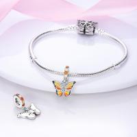 Silver Fit-pulsera de circonio para mujer, serie de mariposas de 3mm, joyería artesanal, nuevos artículos, Material metálico - details 27