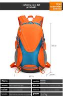 Mochila trekking 40l mujer mochila de senderismo al aire libre - details 12