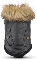 ATUBAN Leather Dog Coats Waterproof Dog Winter Coat Puppy Jackets for Small to Medium Dogs clothes for pets dog clothes winter - details 1