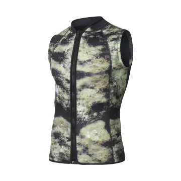Traje De Neopreno Hombre Sin Mangas De 2 Mm - Mono De Una Pieza Para Surf, Buceo, Snorkel Y Kayak