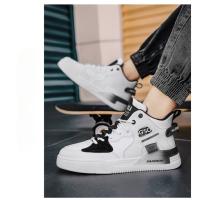 Zapatillas Casuales de Cuero de Microfibra de Alta Zapatos Deportivos para Hombres a la Moda - details 11