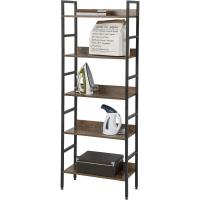 Estante de Metal Multifuncional para Almacenamiento y Organización Estante de Cocina con 5 Estantes de Metal + MDF 60x27,5x160CM - details 14