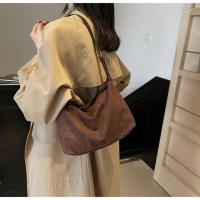 Bolso Retro avanzado para mujer, nuevo bolso de hombro esmerilado texturizado con gran capacidad, bolso cruzado para ir al trabajo, 2025 - details 8