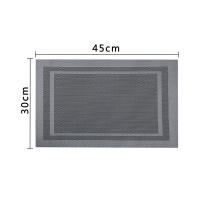 Juego de manteles de mesa de 6 piezas Juego de posavasos antideslizantes para cuencos 30x45 cm - details 3