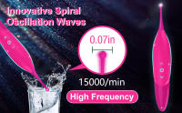 Vibrador de punto G de clítoris de alta frecuencia, juguetes sexuales para adultos para parejas de mujeres, potente juguete sexual femenino vibratorio, estimulador de vagina, pezón, clítoris, varita vibradora para mujer, su placer, consoladores, juegos se - details 0