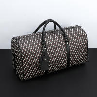👜 👝 🎒 ⭐ ⭐ ⭐ Bolso bandolera Bolso de viaje de gran capacidad Bolso de viaje de negocios corto portátil europeo y americano para hombres Bolso de equipaje Bolso de embarque Bolso de fitness - details 2