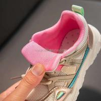 Nuevo estilo, zapatos de moda para hombres y mujeres, deportes negros, tacón rosa, brillante, para correr, blanco, 2025 - details 11