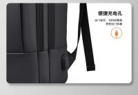 Mochila para hombres mochila de viaje de gran capacidad bolsa de computadora impermeable de 17,3 pulgadas para mujeres - details 2