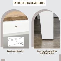 Armario de Salón de Madera Ajustable con 2 Puertas Ideal para Comedor Cocina Dormitorio - details 6