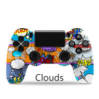 BLUEKAKA para controlador inalámbrico PS4 controlador de mando de juegos con doble vibración y botones de disparo con conector de 3,5mm - details 6