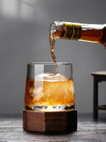 Vasos de Whisky de diamante creativos, vaso de vidrio, diseño giratorio, copas de vino, vaso de chupito de Whisky, accesorios de Bar - details 3