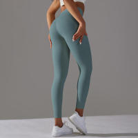 -Leggings de yoga sexys para mujer, pantalones de cintura alta para entrenamiento, gimnasio, correr - details 28