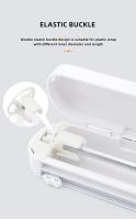 Porta Aluminio y Película de Plástico para Almacenamiento de Cocina con Accesorios de Corte Dispensador de Alimentos Material de Almacenamiento Seguro sin BPA - details 6