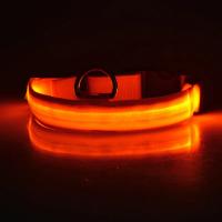 Collar para perro LED, collar para perro iluminado, ajustable, luz de seguridad superbrillante, collares brillantes para perros, seguridad nocturna - details 6