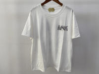 04 Camiseta de manga corta para mujer, color blanco roto, con estampado de sombra de letras clásicas delanteras y traseras, novedad de verano - details 4