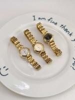 Reloj de Pulsera de Oro Antiguo Estilo Reloj de Mujer de Moda de Alta Gama con Correa de Cuero - details 11