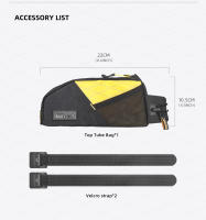 Rhinowalk-bolsa para tubo superior de bicicleta, tornillo o correa de fijación resistente al agua para bicicleta de montaña y carretera, no toca la pierna con correa de fijación para teléfono - details 5