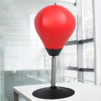 Bola de boxeo de escritorio de PU para aliviar el estrés, bolsa de boxeo de entrenamiento de velocidad de lucha, Muay Tai MMA - details 10