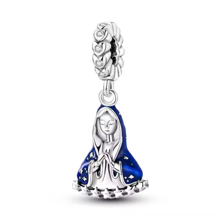 Cuentas de Cielo Estrellado en Plata de Ley 925 Encanto Original para Hacer Joyería - 1