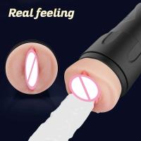 Masajeador estimulante suave masculino, masturbador estirable de silicona, taza de masturbación, Juguetes sexuales para hombres al por mayor - details 3