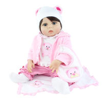 BZDOLL-Muñeca Reborn realista para niñas, juguete de 55 CM y 22 pulgadas, cuerpo de silicona suave completo, encantador, regalo de Navidad - details 17