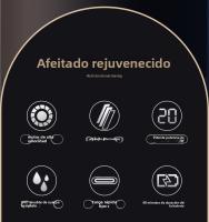 Tres Afeitadoras Portátiles Impermeables Tijeras de Barba para Hombres - details 1