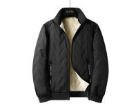 Chaquetas acolchadas cálidas para hombre, Parkas de lana con cuello levantado, abrigos, ropa de invierno, 6XL, 7XL - details 2