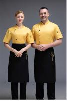 Uniforme de Chef para hombre, chaqueta, ropa de cocina, camisa, traje de camarera, servicio de comida, abrigo, chica, trabajos personalizados, logotipo personalizado - details 12