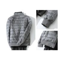 Chaqueta de plumón ultraligera para hombre, abrigo cálido de invierno, abrigo de plumas ligero con cuello de béisbol - details 3