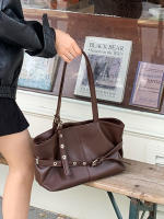 Bandolera de pecho y hombro para mujer Bolsa de Hombro para Mujer de Diseño Coreano Bolsa de Gran Capacidad para Otoño e Invierno El regalo de Navidad - details 8