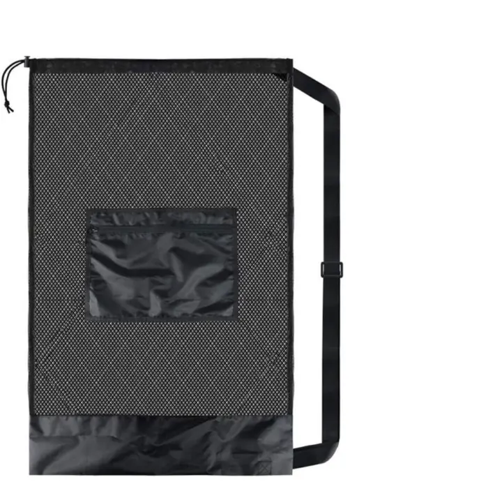 Bolsa de bolas deportivas Extra grande, malla resistente, bolsas con cordón, organizador de almacenamiento de equipos deportivos duraderos, ampliamente aplicable - 1