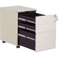 metal beige claro 3 cajones ruedas cerradura industrial oficina Cami - details 7