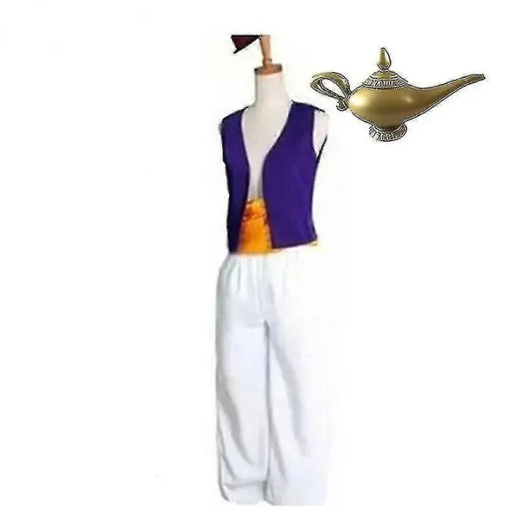 Conjunto de Cosplay del Príncipe Aladino para adultos, actuación teatral - 1