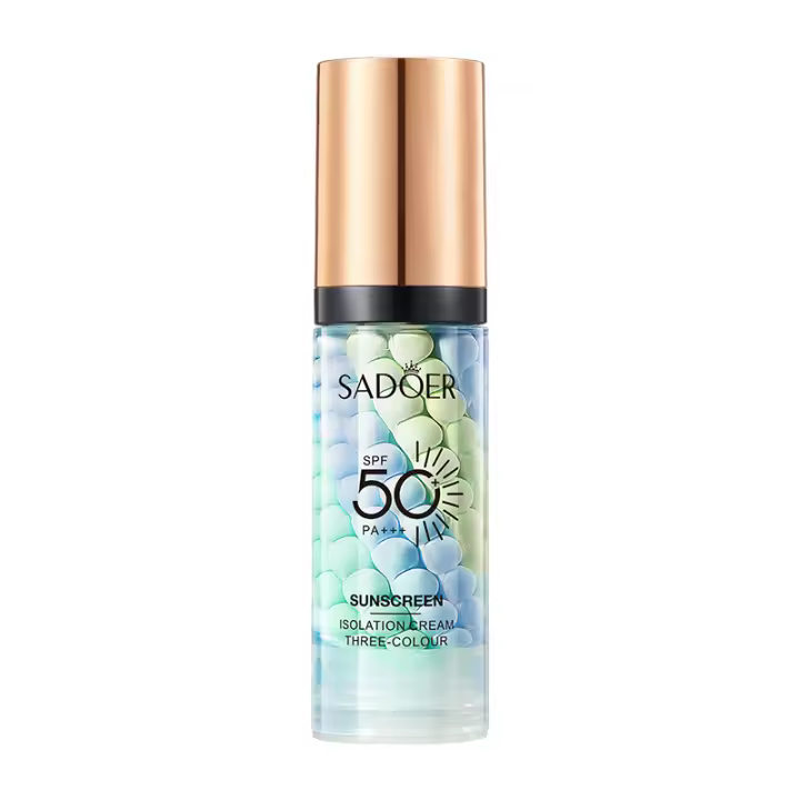 Barra de protección solar facial, protector solar aislante, correctores UV, control de aceite refrescante, crema aislante solar de alta protección - 1